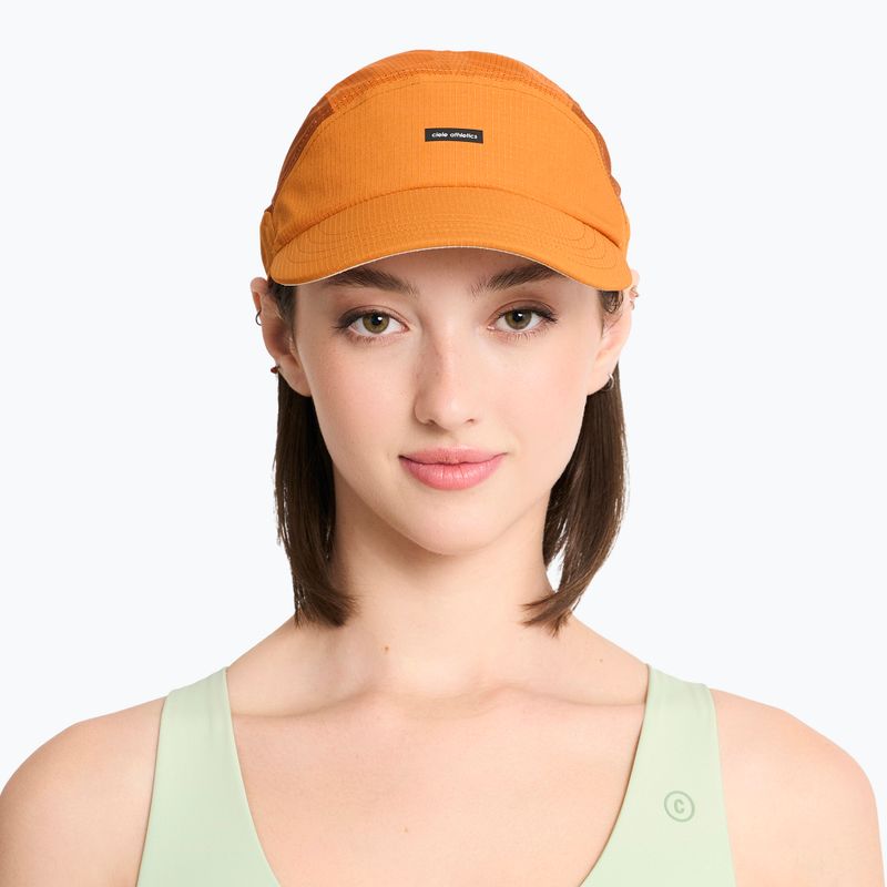Czapka z daszkiem Ciele Athletics GOCap Field IconicBar SL sunset/ginger bread 4