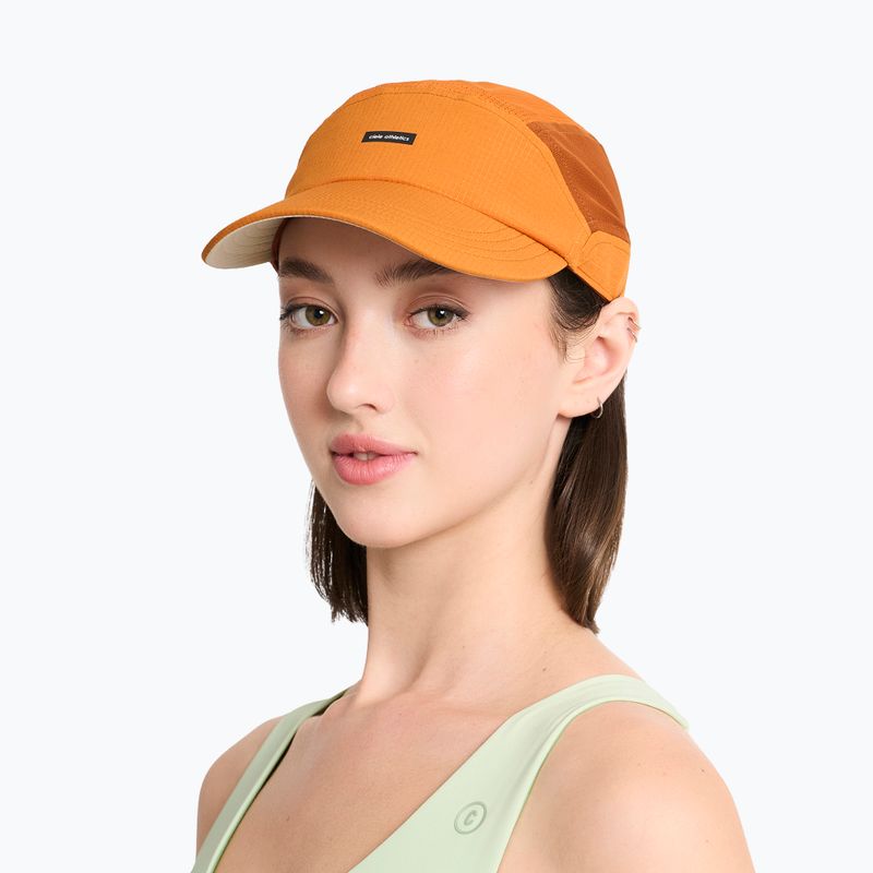 Czapka z daszkiem Ciele Athletics GOCap Field IconicBar SL sunset/ginger bread 5