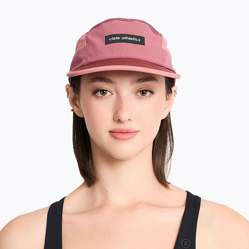 Czapka z daszkiem Ciele Athletics GOCap Field Iconic Bar penny/rose dawn 4