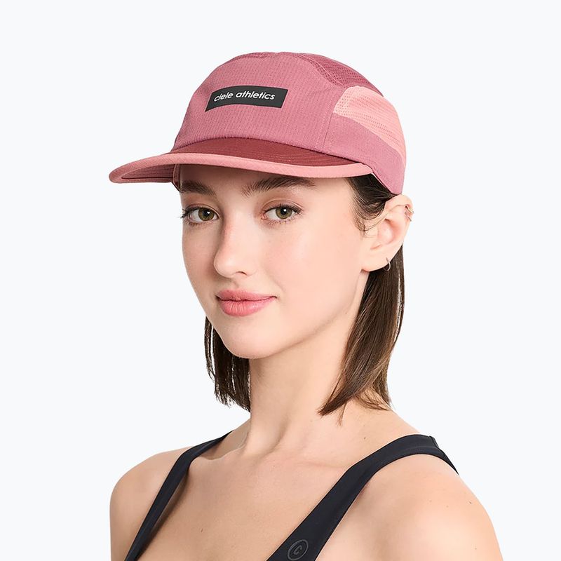Czapka z daszkiem Ciele Athletics GOCap Field Iconic Bar penny/rose dawn 5
