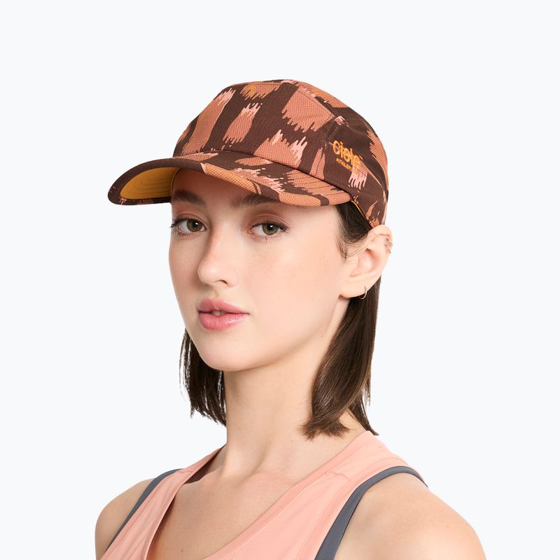 Czapka z daszkiem Ciele Athletics GOCap Field AllOverPrint Cheetah oak 5