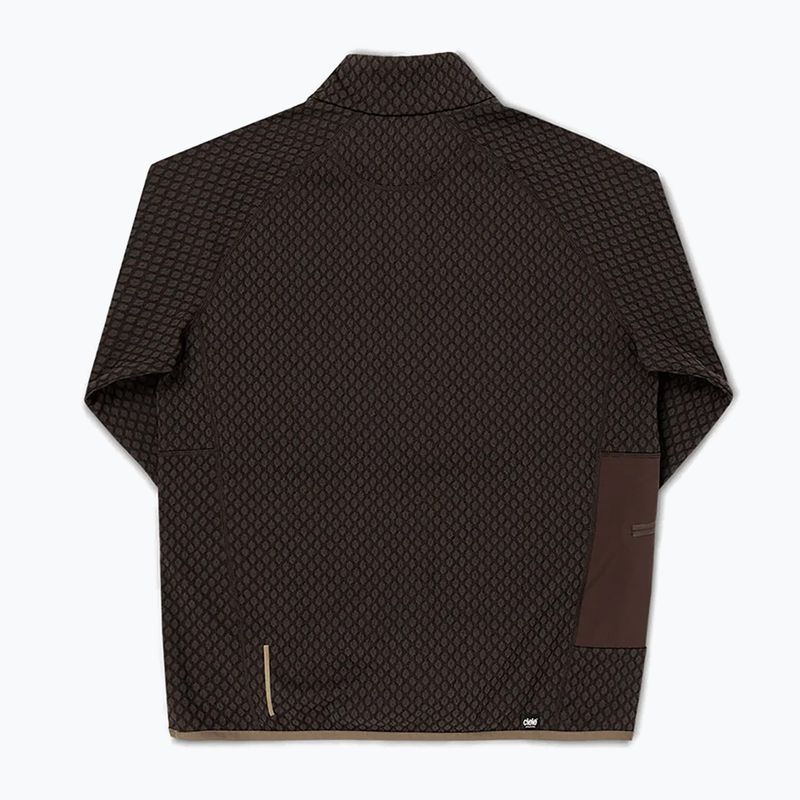 Bluza do biegania męska Ciele Athletics VLVHalfzip oak 2