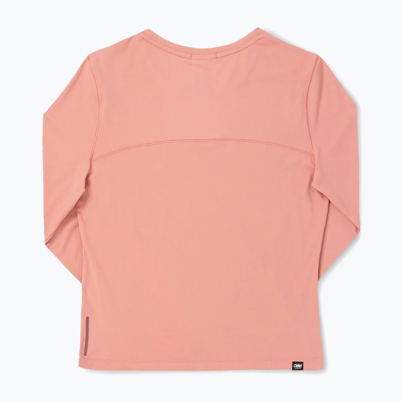 Longsleeve do biegania damski Ciele Athletics DLYLongsleeve rose dawn 2