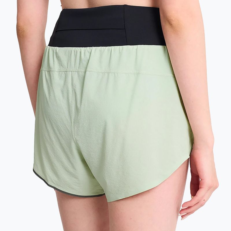 Spodenki do biegania damskie Ciele Athletics TRNShort4''brief 2 light moss 2