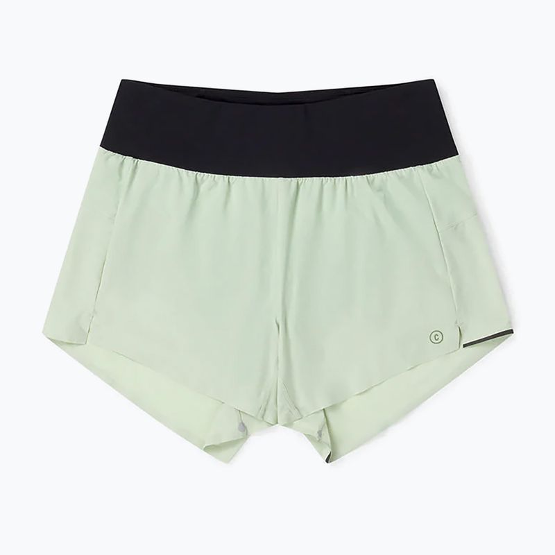 Spodenki do biegania damskie Ciele Athletics TRNShort4''brief 2 light moss 4