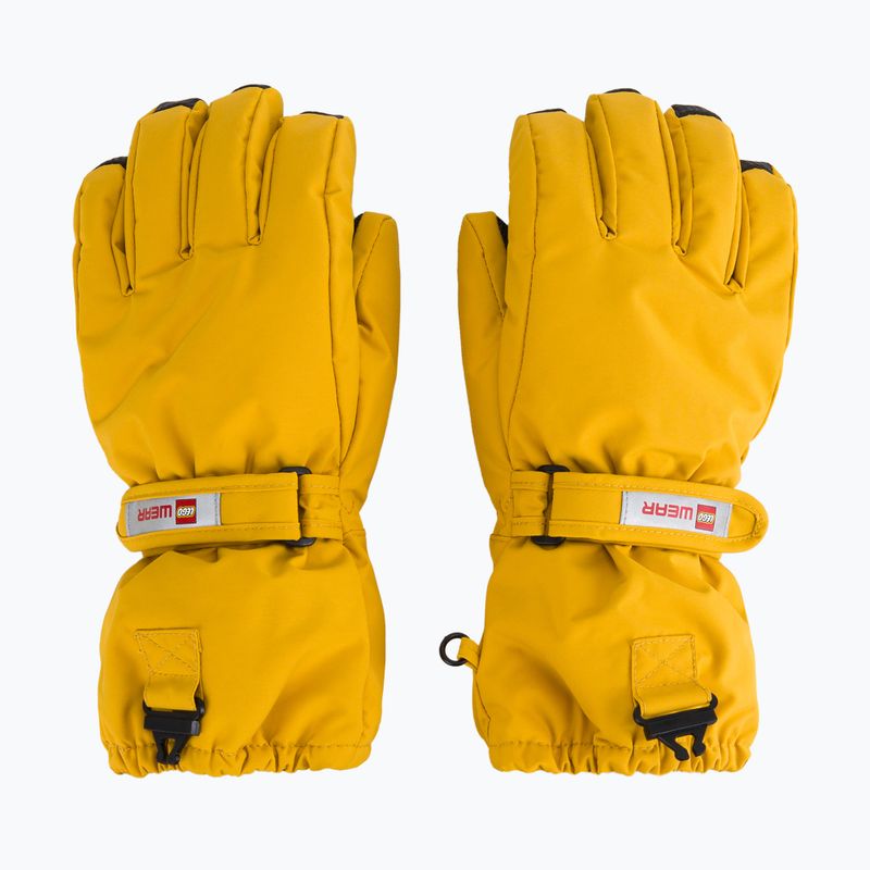 Rękawice narciarskie dziecięce LEGO Lwatlin 700 yellow 3