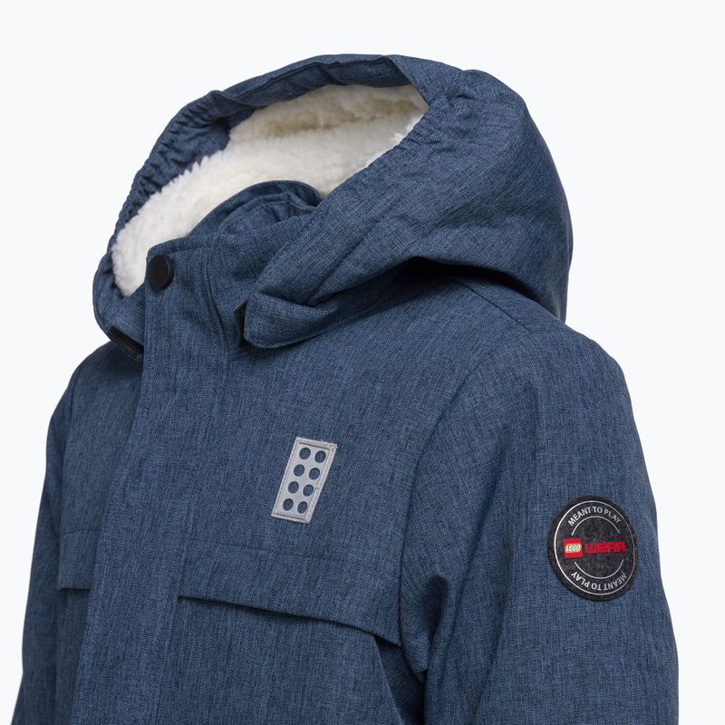Kurtka zimowa dziecięca LEGO Lwjebel 734 dark blue 3