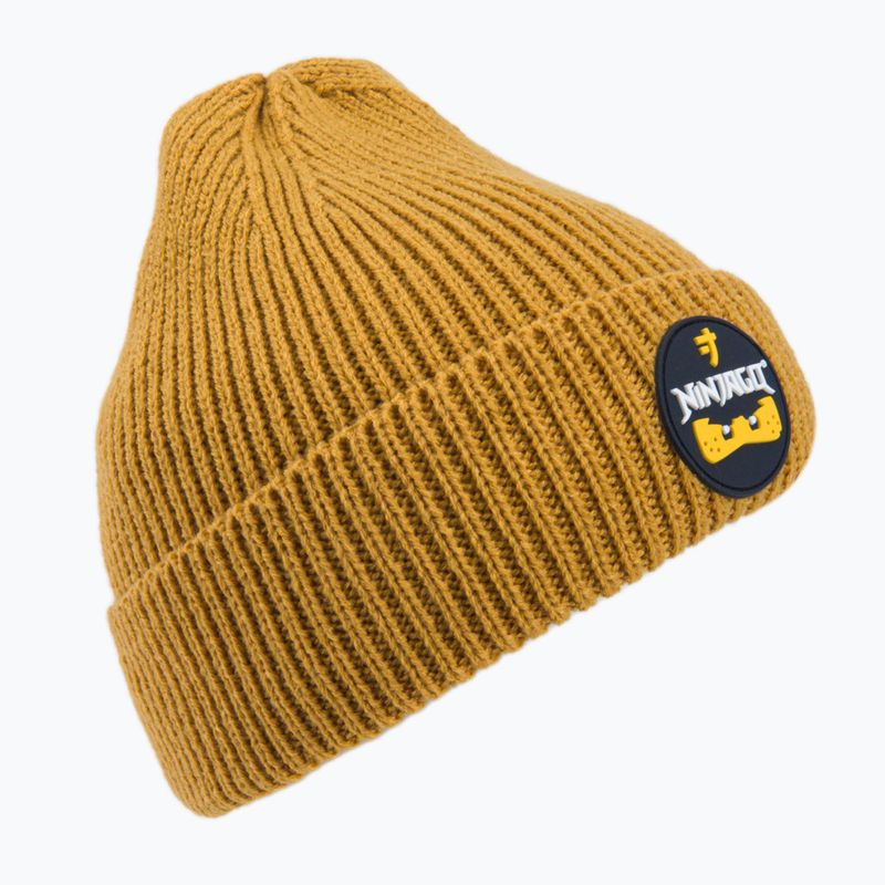 Czapka zimowa dziecięca LEGO Lwasmus 706 2021 yellow