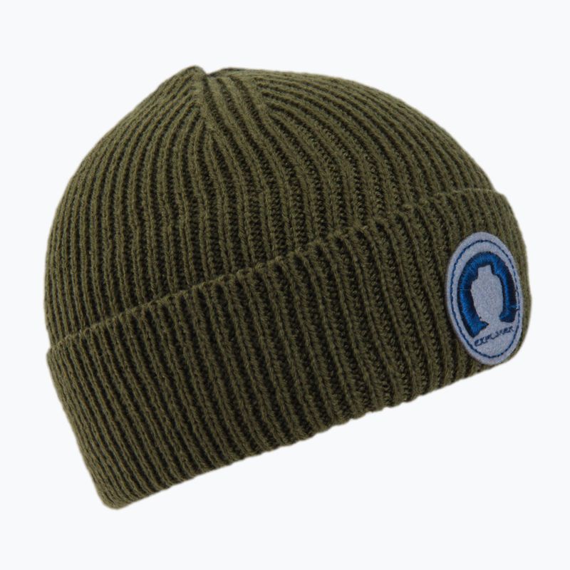 Czapka zimowa dziecięca LEGO Lwazun 702 dark khaki