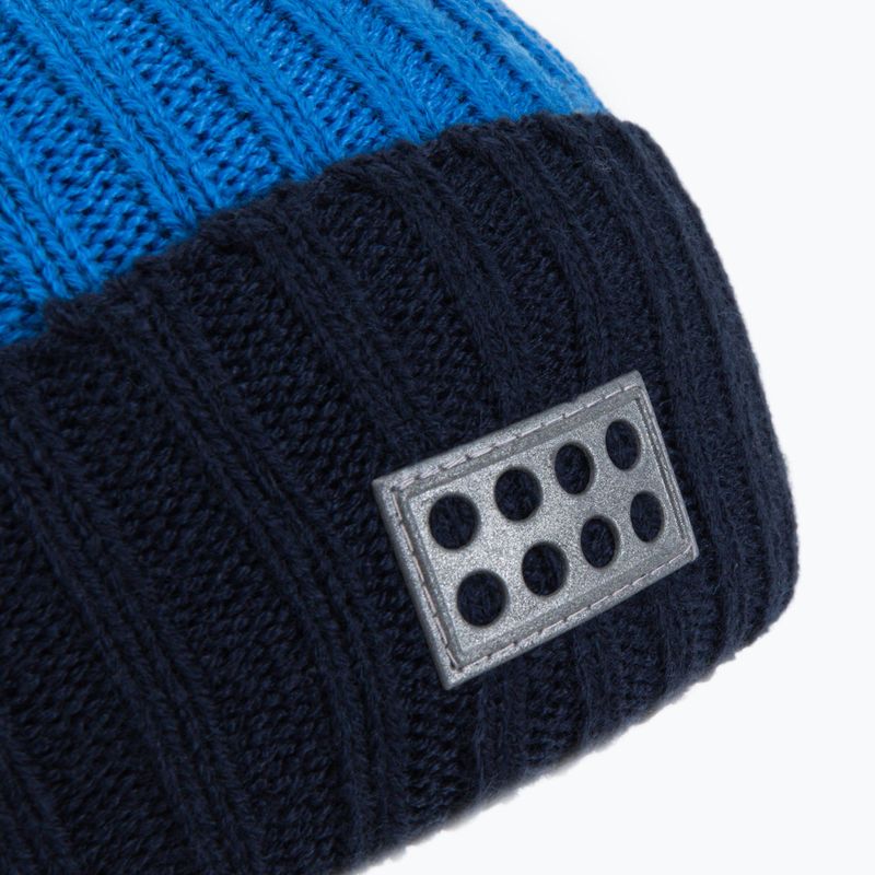 Czapka zimowa dziecięca LEGO Lwazun 715 blue 3