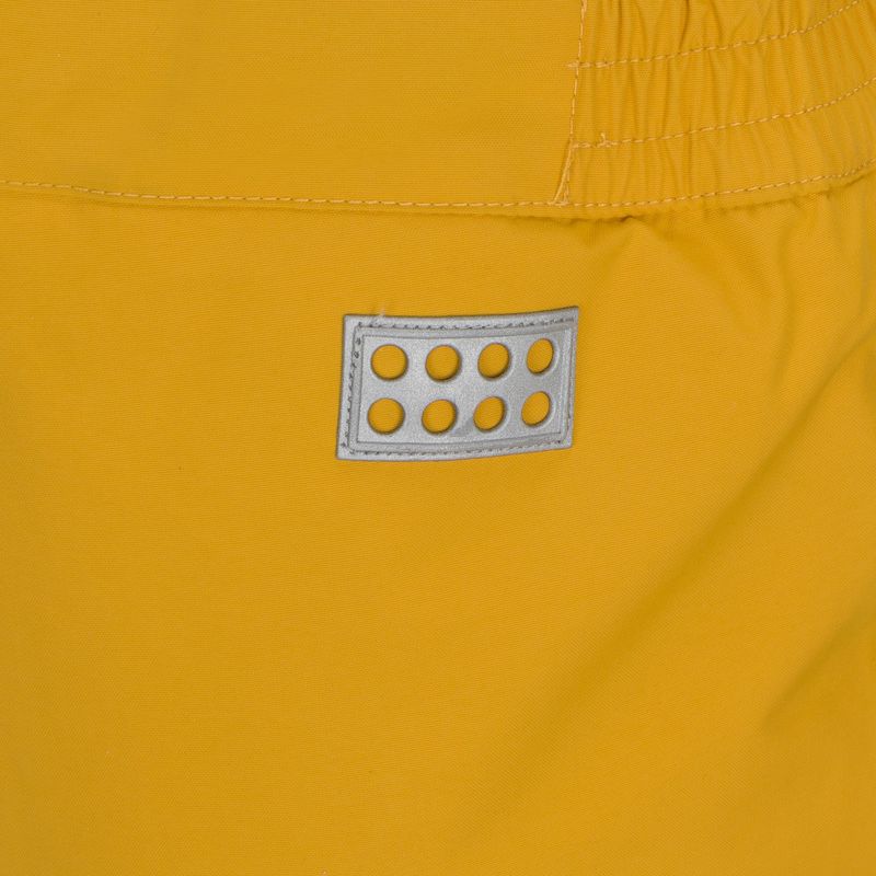 Spodnie narciarskie dziecięce LEGO Lwpowai 708 yellow 3