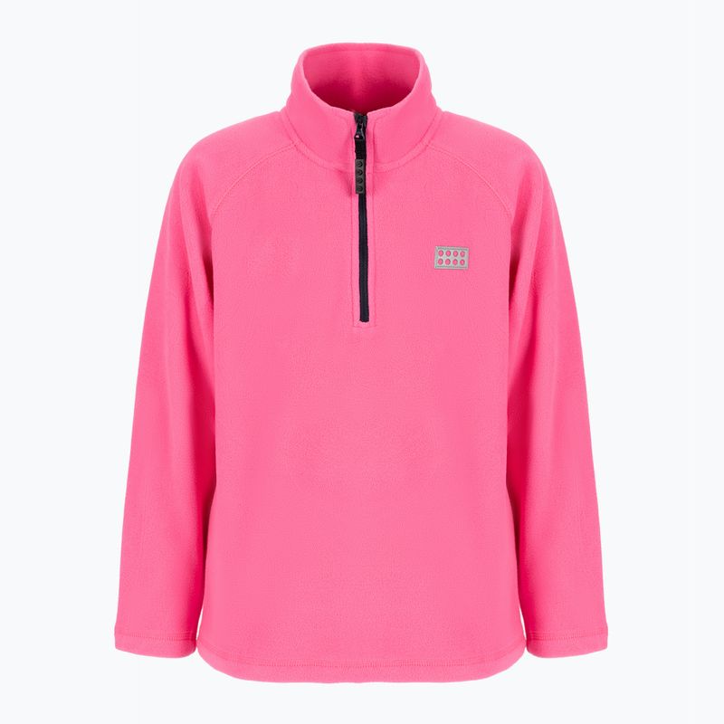 Bluza polarowa dziecięca LEGO Lwsinclair 702 2021 pink