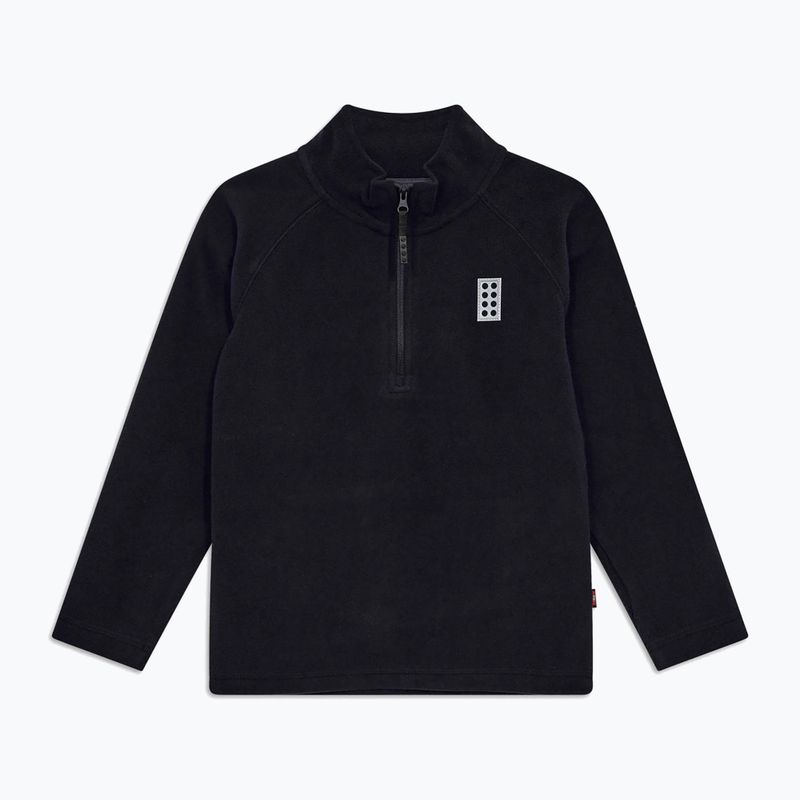 Bluza polarowa dziecięca LEGO Lwsinclair 702 black