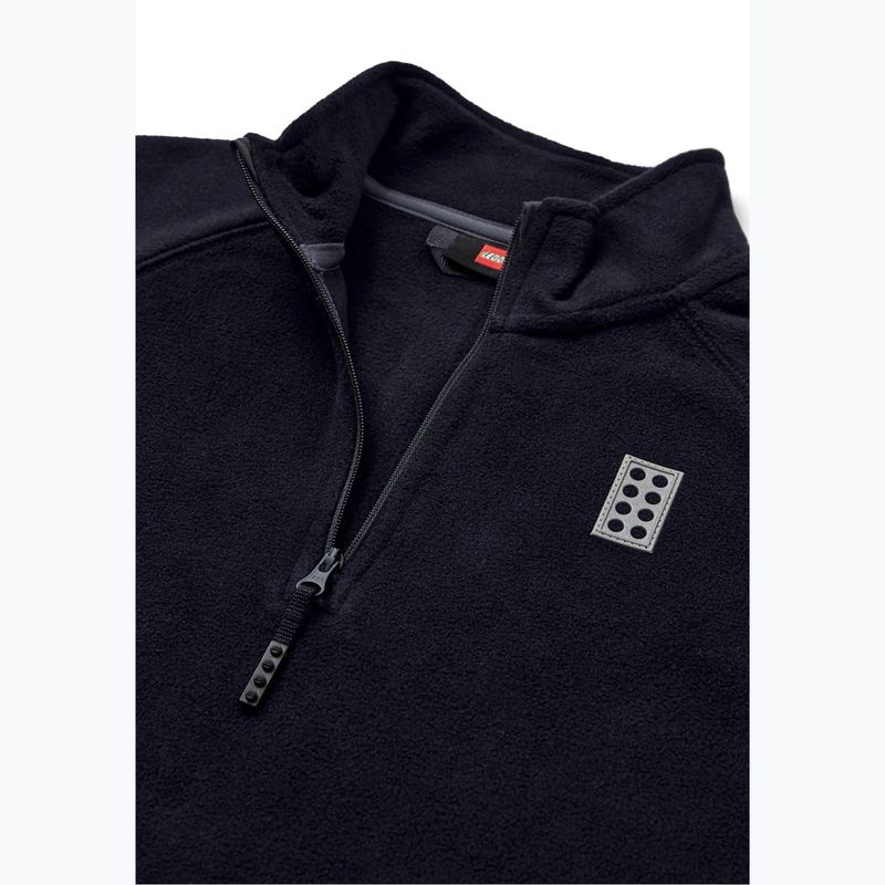 Bluza polarowa dziecięca LEGO Lwsinclair 702 black 3
