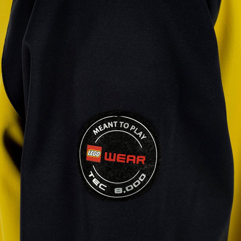 Kurtka softshell dziecięca LEGO Lwsefrit 201 yellow 6