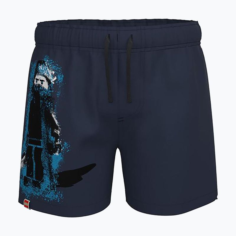Szorty kąpielowe dziecięce LEGO M12010505 dark navy