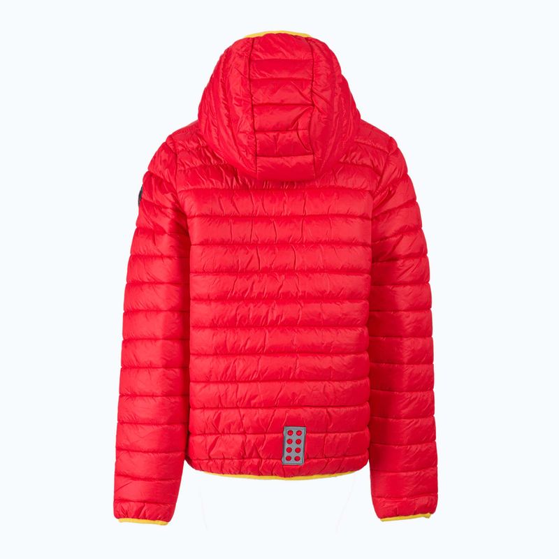 Kurtka dziecięca LEGO Lwjori 611 red 2