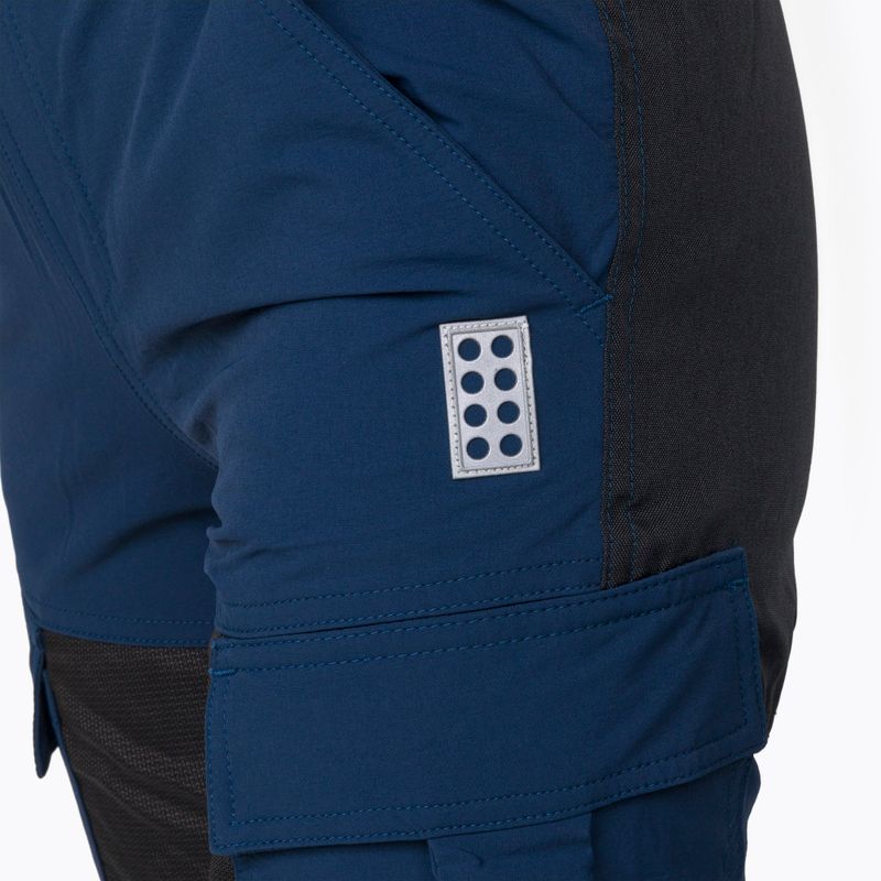 Spodnie trekkingowe dziecięce LEGO Lwparaw 603 dark navy 3