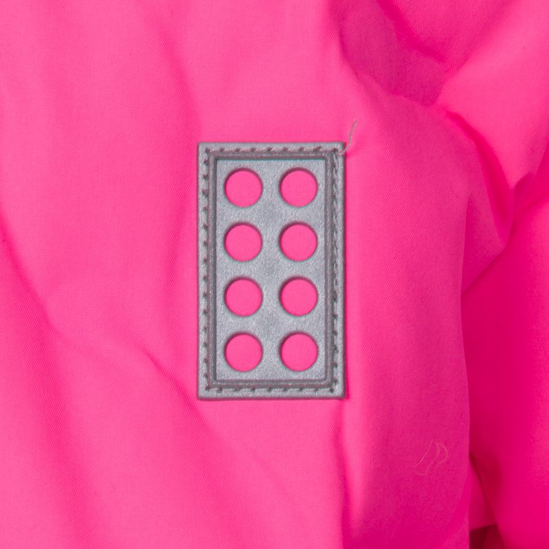 Kurtka narciarska dziecięca LEGO Lwjipe 706 pink 3