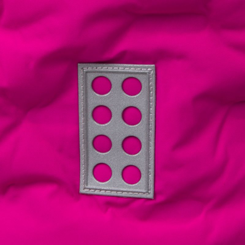Kurtka narciarska dziecięca LEGO Lwjipe 706 dark pink 9
