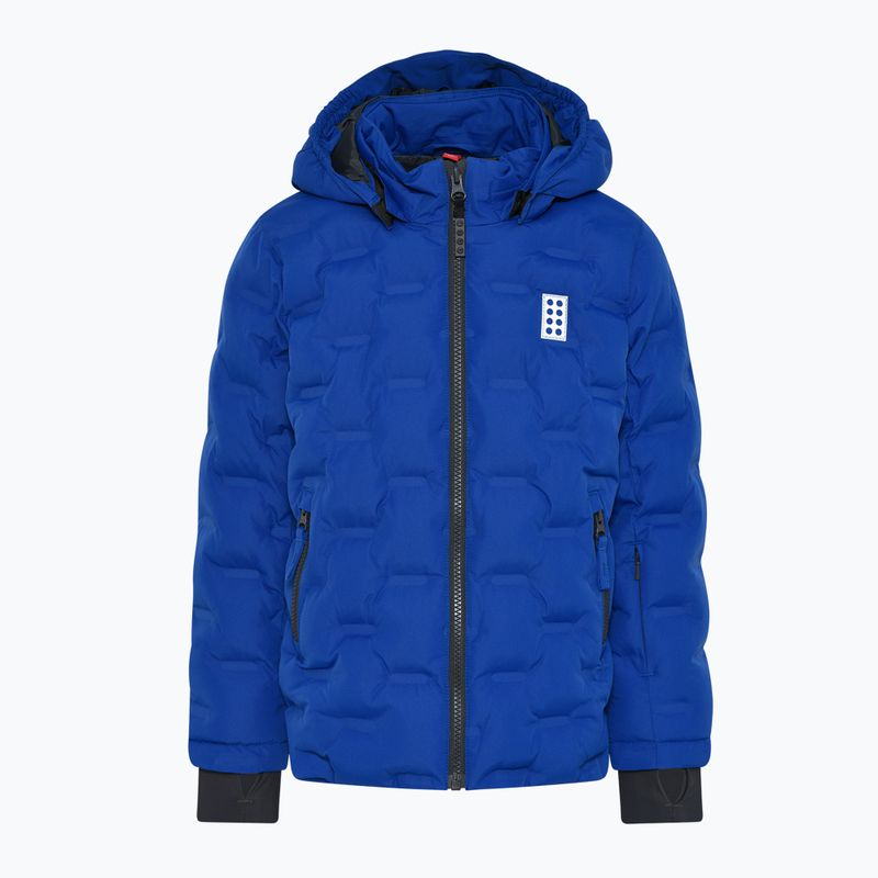 Kurtka narciarska dziecięca LEGO Lwjipe 706 2022 dark blue