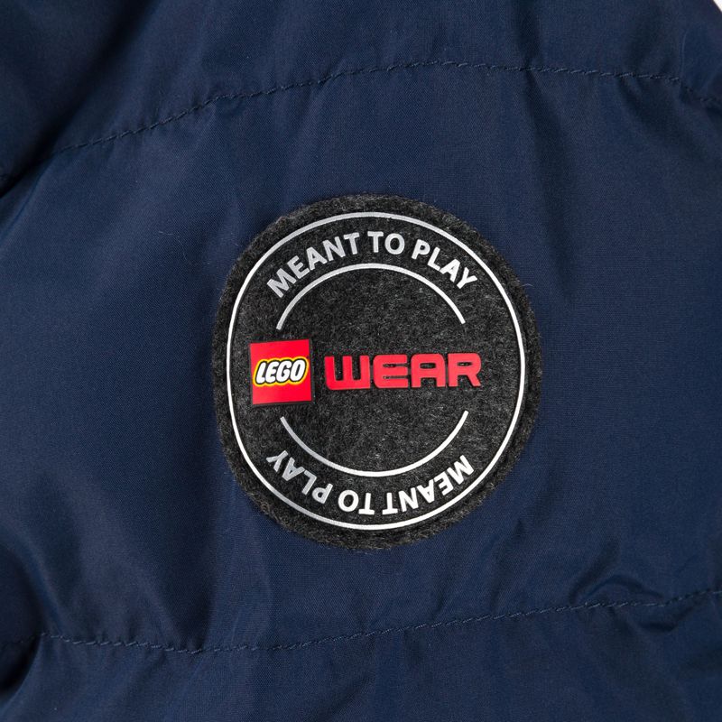Kurtka ocieplana dziecięca LEGO Lwjipe 704 burnt brown 5