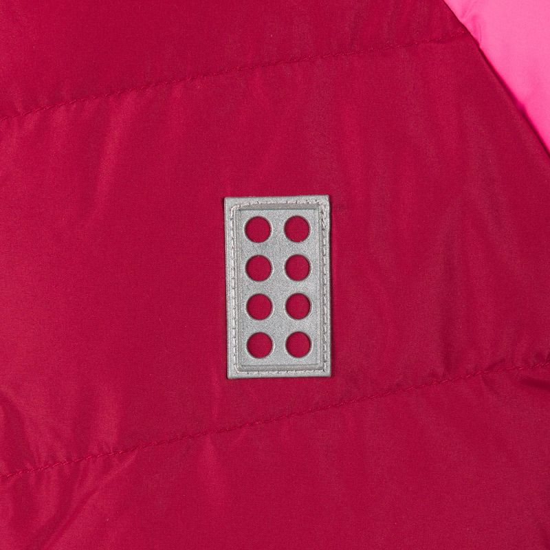 Kurtka ocieplana dziecięca LEGO Lwjipe 704 pink 3