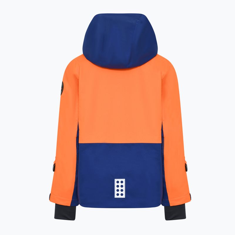 Kurtka narciarska dziecięca LEGO Lwjested 705 neon orange 8