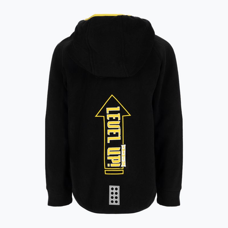 Bluza polarowa dziecięca LEGO Lwsangai 601 black 2