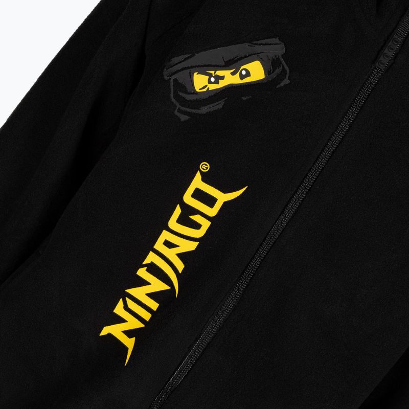 Bluza polarowa dziecięca LEGO Lwsangai 601 black 4