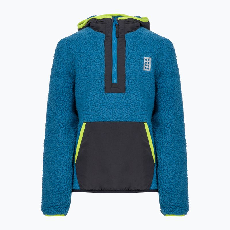 Bluza polarowa dziecięca LEGO Lwsky 710 dusty blue