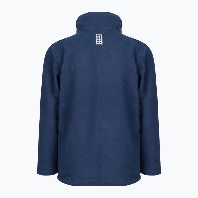 Bluza polarowa dziecięca LEGO Lwsakso 601 dark navy 2