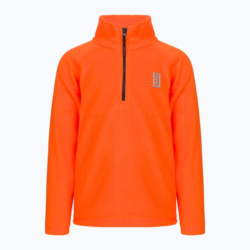 Bluza polarowa dziecięca LEGO Lwsinclair 702 neon orange