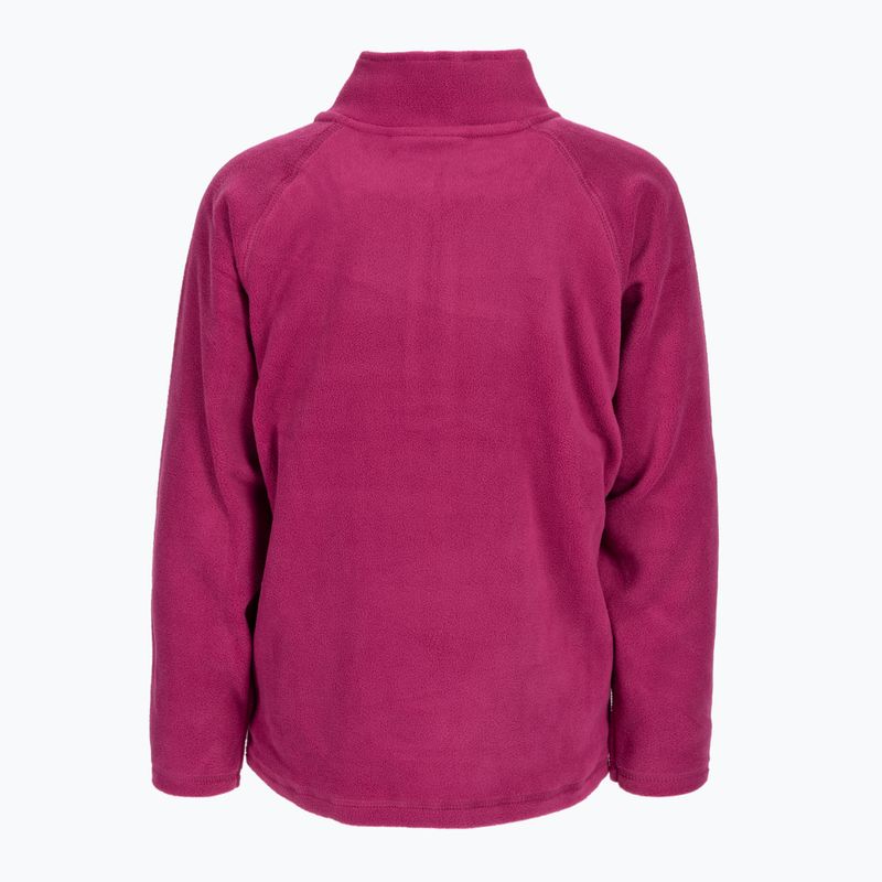 Bluza polarowa dziecięca LEGO Lwsinclair 702 dark pink 2