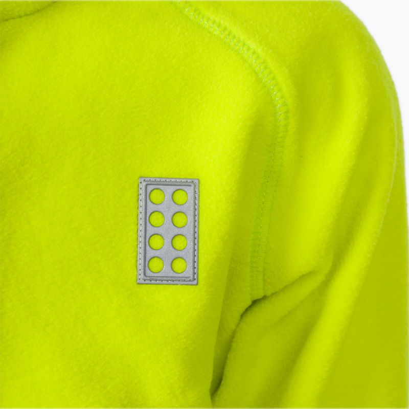 Bluza polarowa dziecięca LEGO Lwsinclair 702 dark green 4
