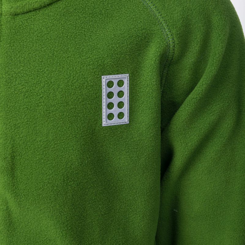 Bluza polarowa dziecięca LEGO Lwsinclair 703 green 3