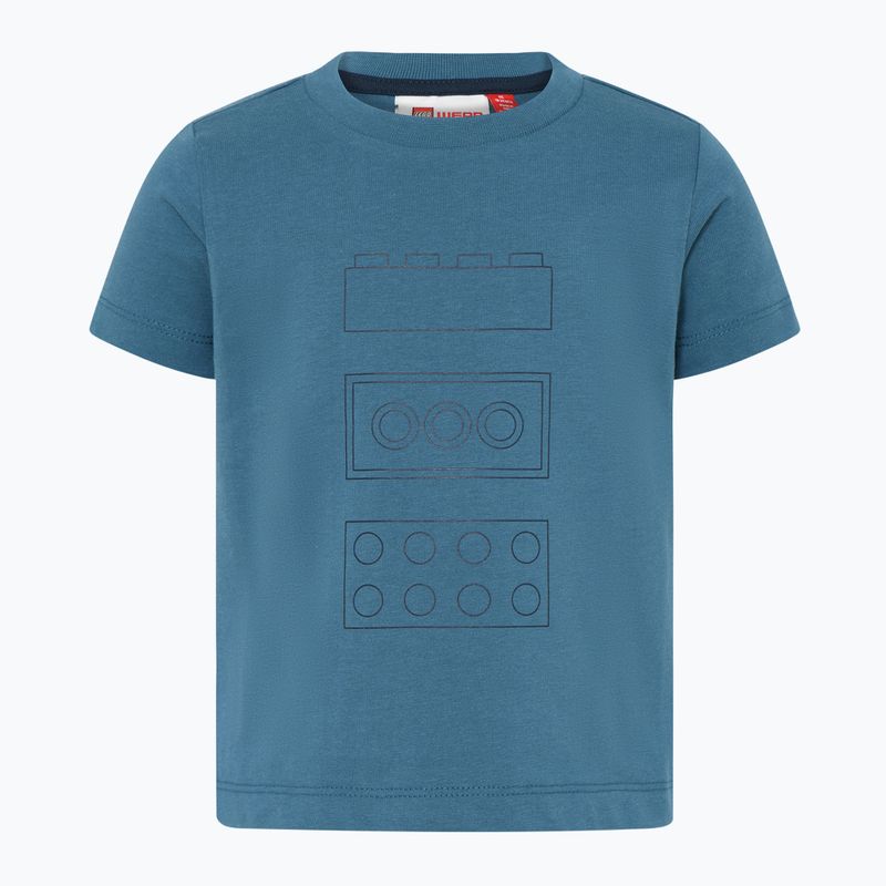 Koszulka dziecięca LEGO Lwtate 600 dusty blue
