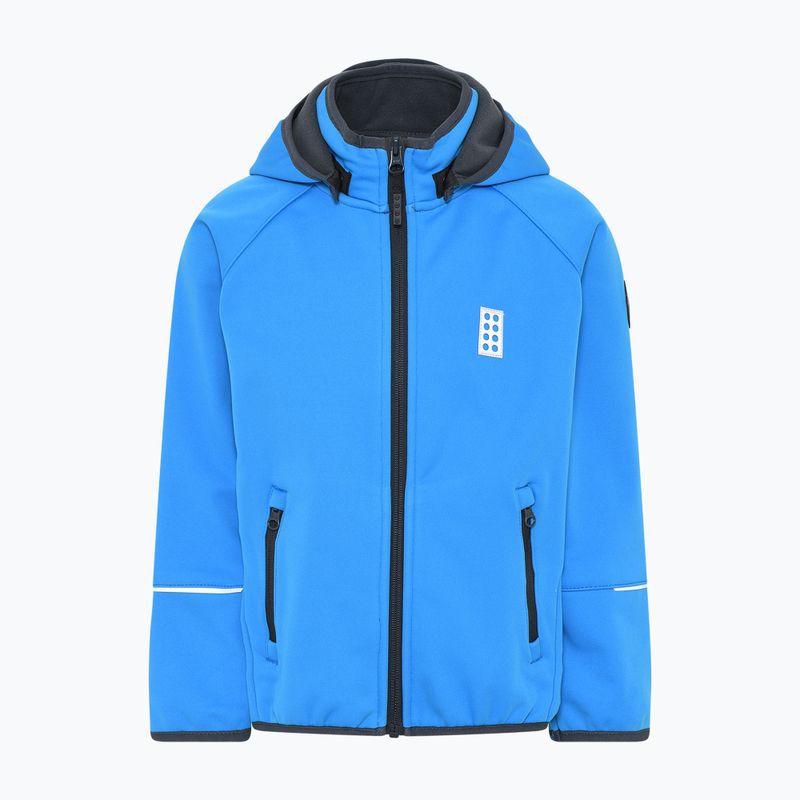 Kurtka softshell dziecięca LEGO Lwsky 764 blue