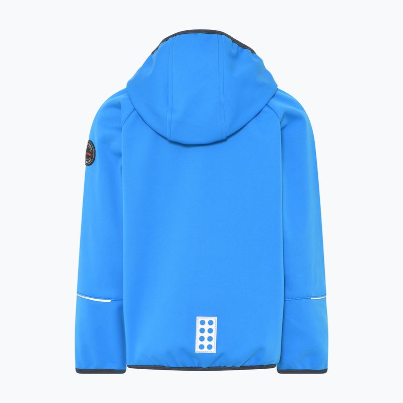 Kurtka softshell dziecięca LEGO Lwsky 764 blue 2