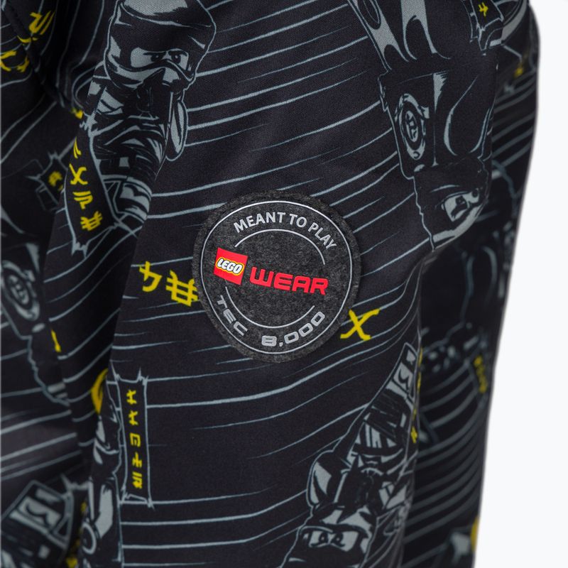 Kurtka softshell dziecięca LEGO Lwsejoun 602 black 3