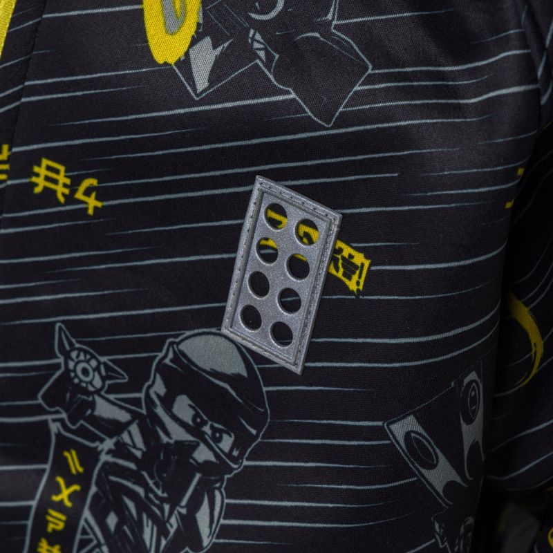 Kurtka softshell dziecięca LEGO Lwsejoun 602 black 4