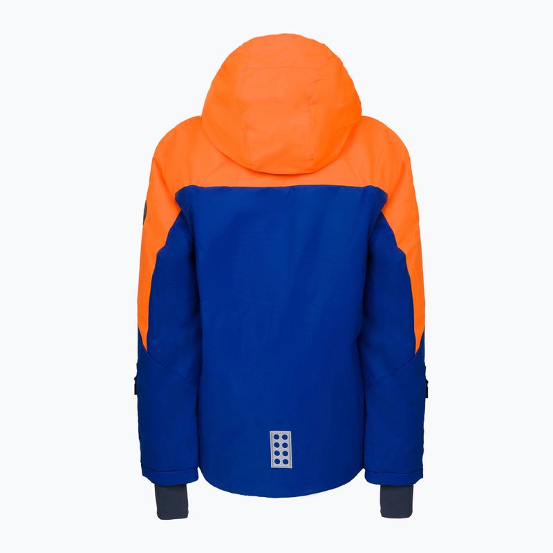 Kurtka narciarska dziecięca LEGO Lwjested 714 dark blue 2