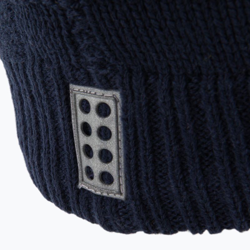 Czapka zimowa dziecięca LEGO Lwaorai 705 dark navy 3