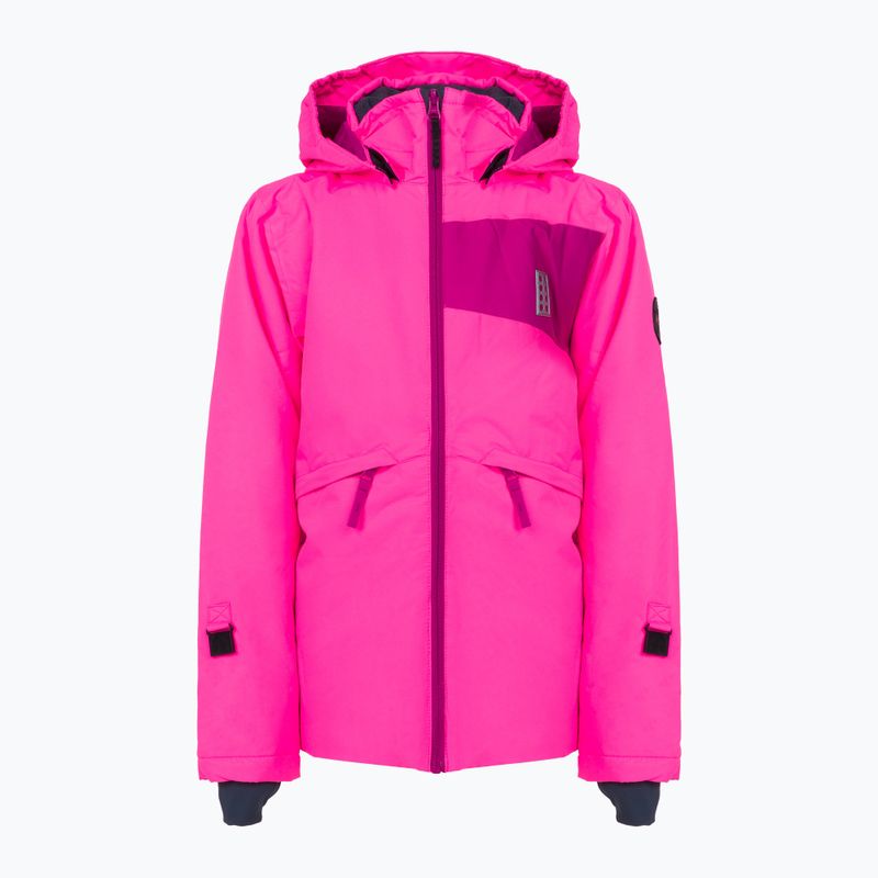 Kurtka narciarska dziecięca LEGO Lwjested 717 pink