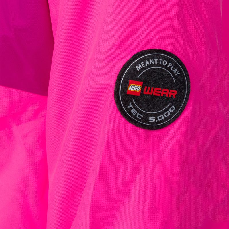 Kurtka narciarska dziecięca LEGO Lwjested 717 pink 5