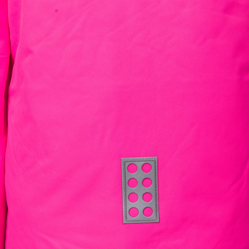 Kurtka narciarska dziecięca LEGO Lwjested 717 pink 6