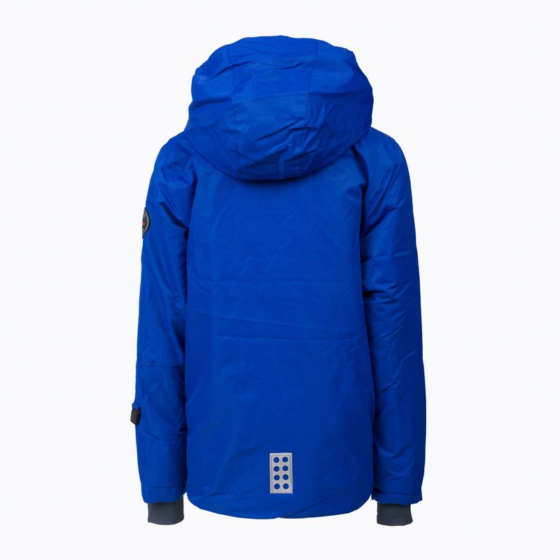 Kurtka narciarska dziecięca LEGO Lwjested 717 dark blue 2