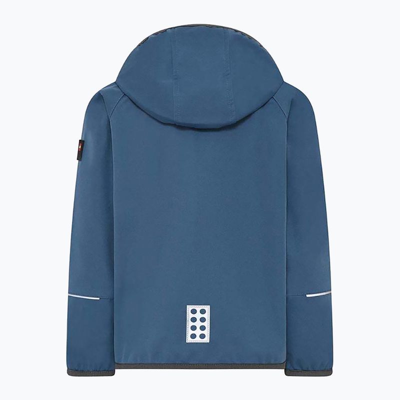 Kurtka softshell dziecięca LEGO Lwsefrit 200 blue 2