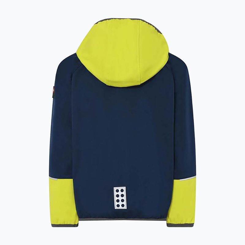 Kurtka softshell dziecięca LEGO Lwstorm 202 dark navy 2