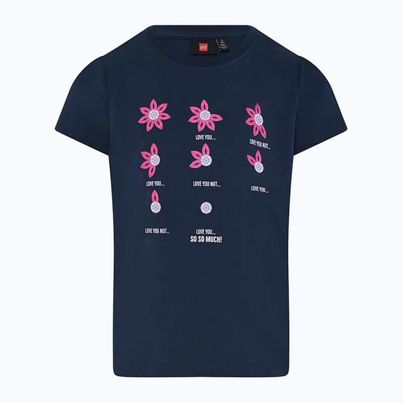 Koszulka dziecięca LEGO Lwtaylor 300 dark navy